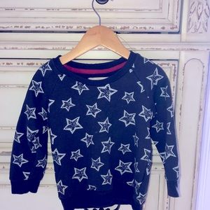 Mini Rebel Baby boy star sweatshirt